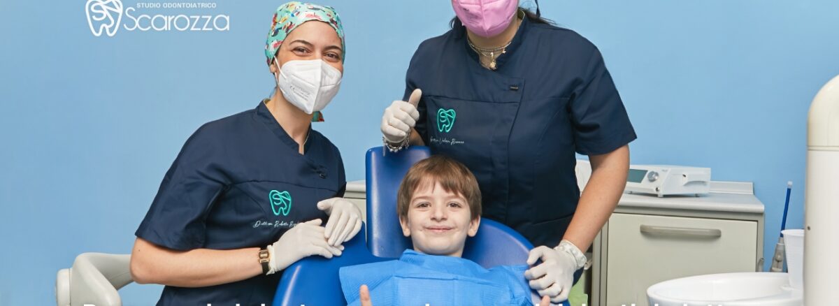 pedodonzia roma dentista dei bambini Studio Odontoiatrico Scarozza dentista Roma San Giovanni Manzoni prevenzione orale cura dei denti da latte