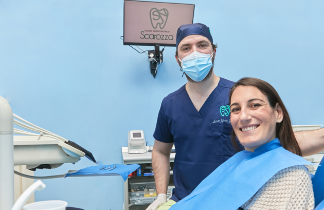 Studio dentistico odontoiatrico scarozza roma san giovanni manzoni san valentino sbiancamento